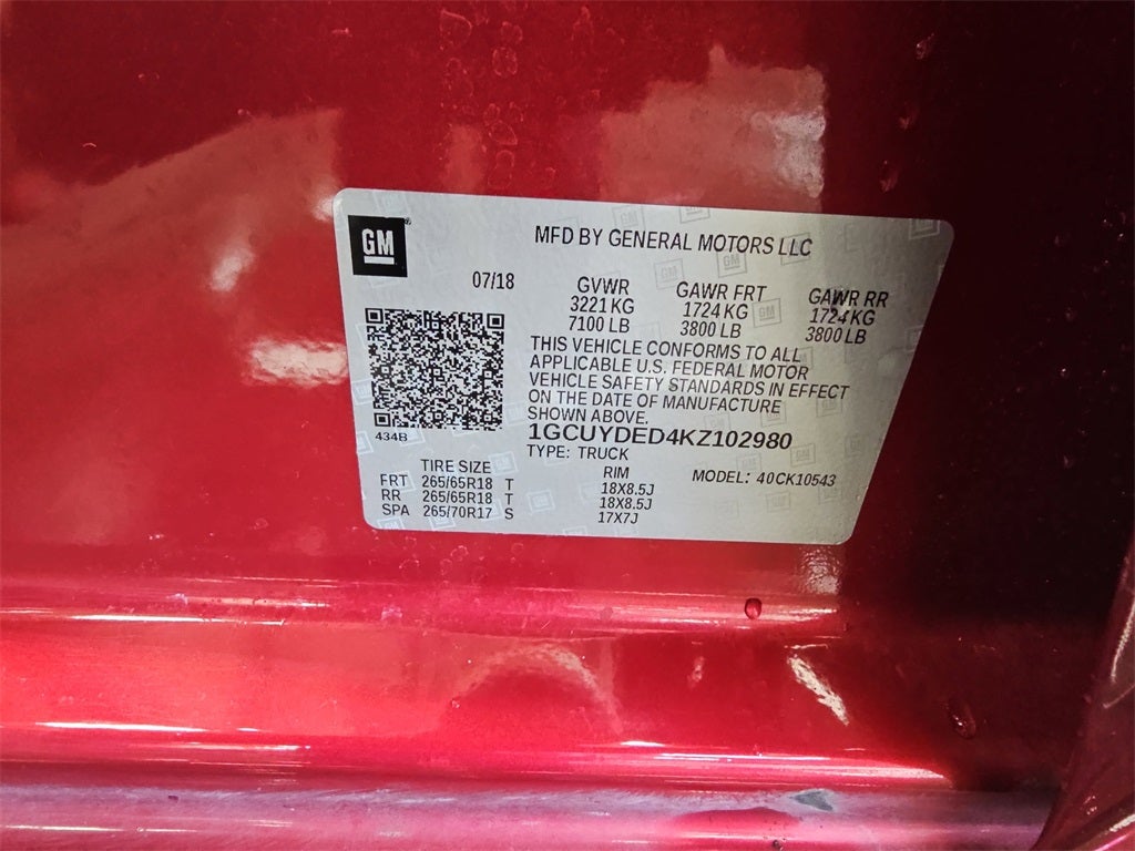 2019 Chevrolet Silverado 1500 LT