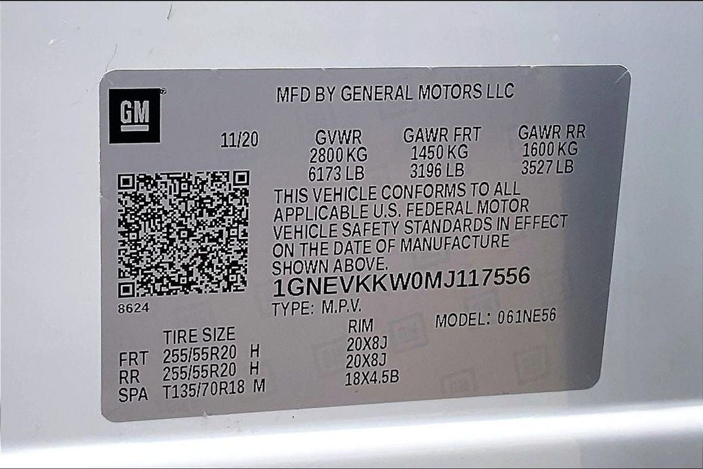 2021 Chevrolet Traverse Premier