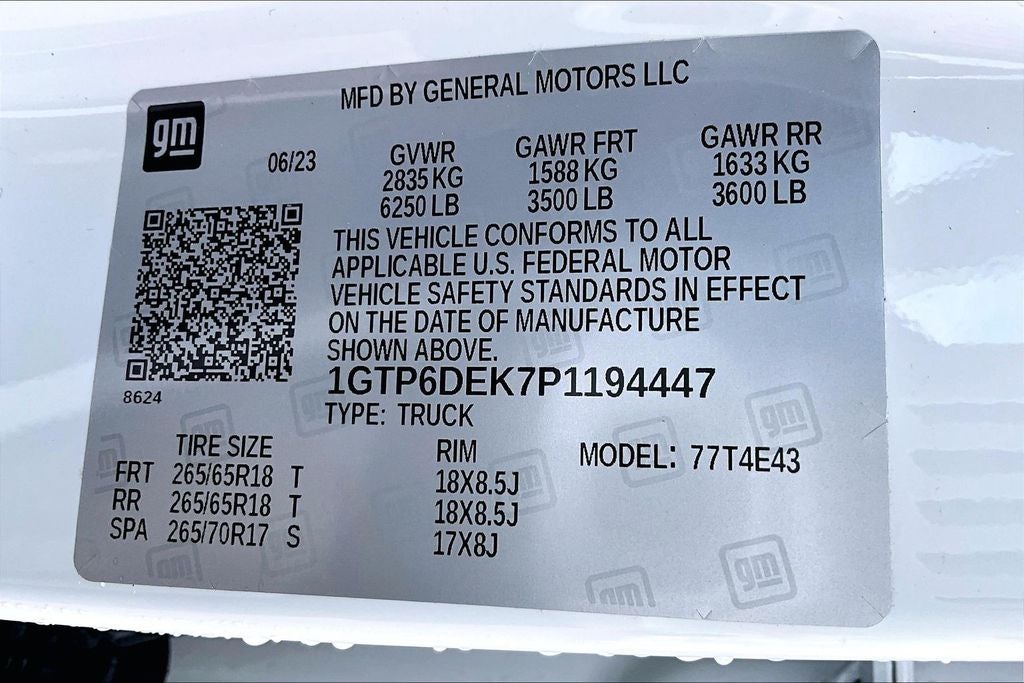 2023 GMC Canyon AT4
