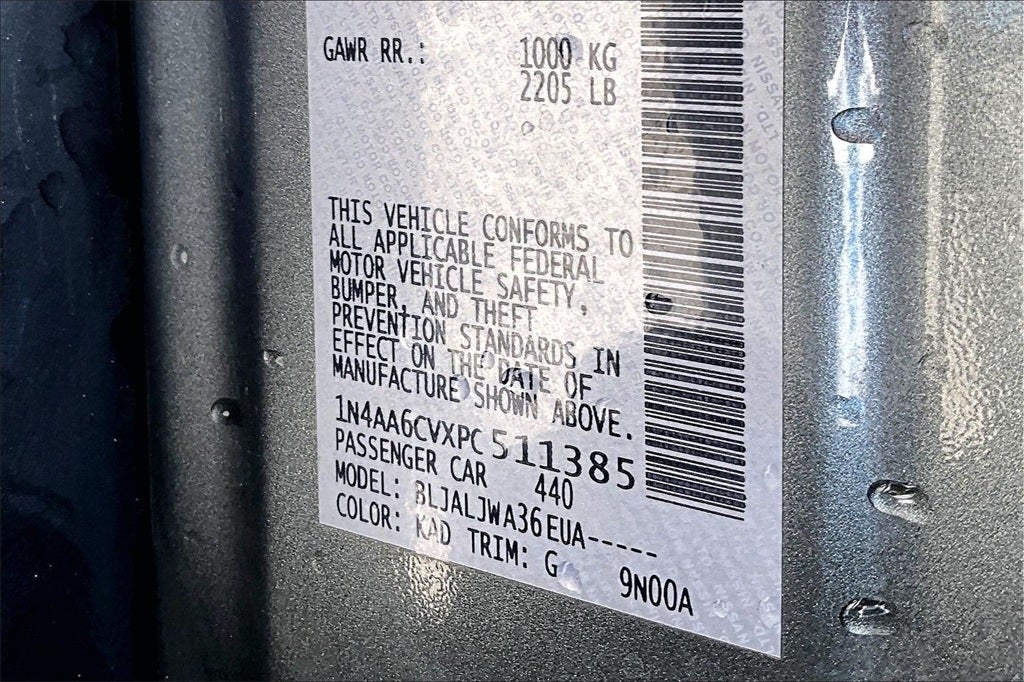 2023 Nissan Maxima SV