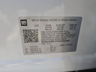 2022 Chevrolet Equinox RS
