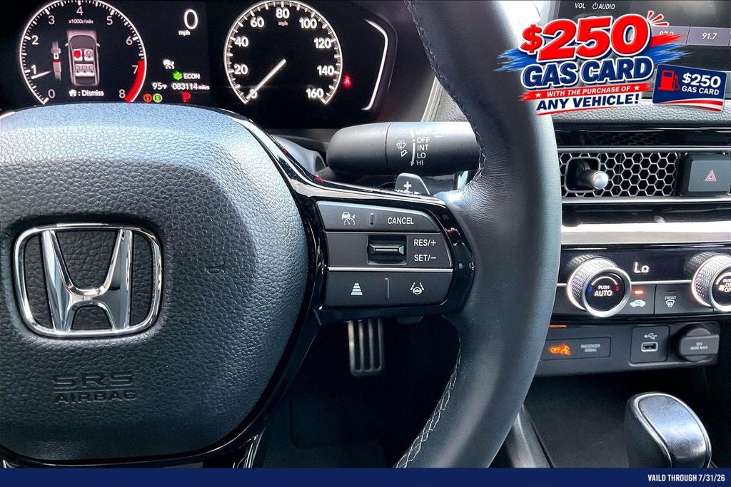 2022 Honda Civic Sport