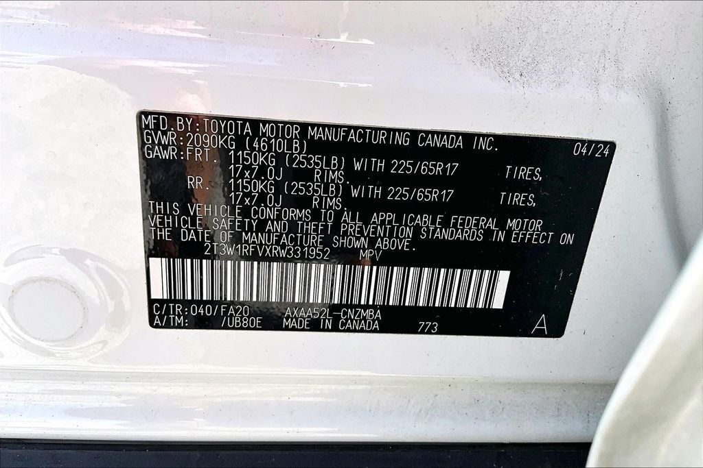 2024 Toyota RAV4 XLE