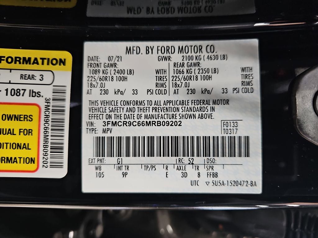 2021 Ford Bronco Sport Outer Banks