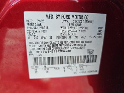 2025 Ford Maverick XLT