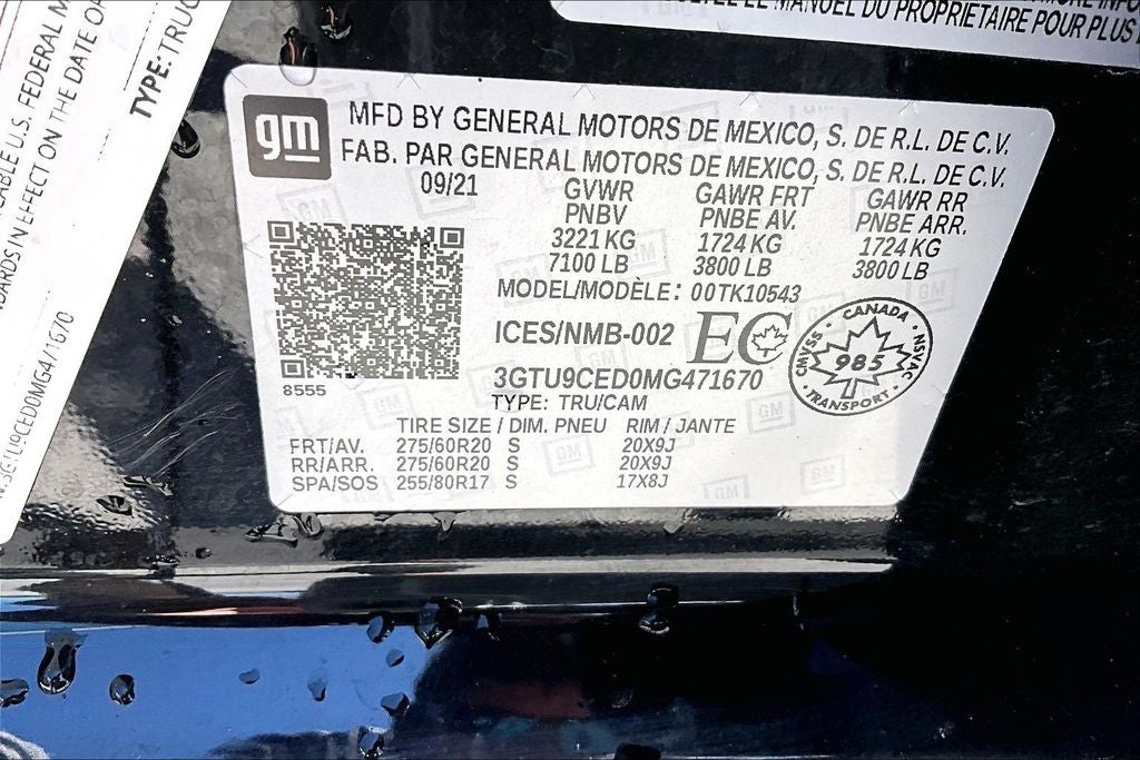 2021 GMC Sierra 1500 Elevation