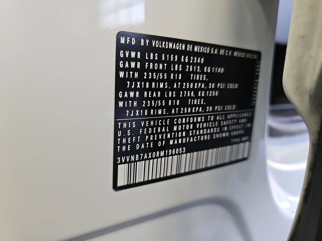 2024 Volkswagen Tiguan 2.0T SE