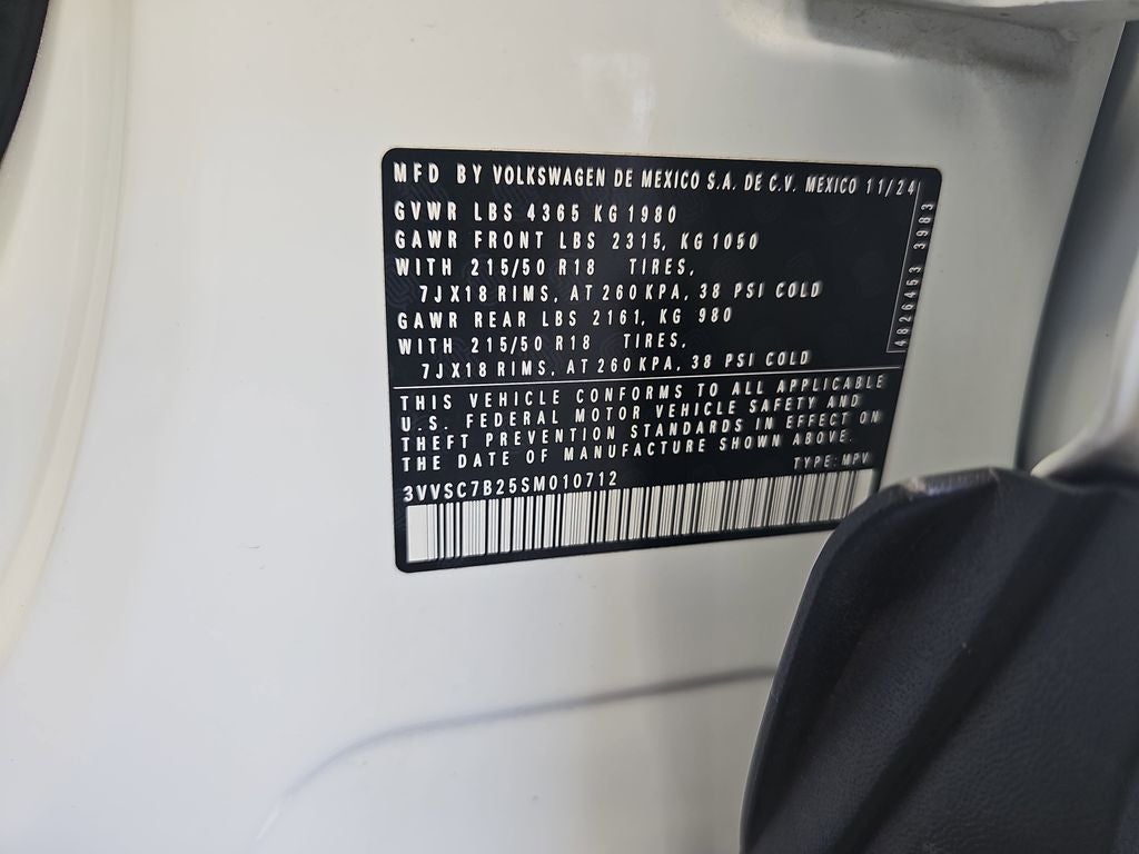 2025 Volkswagen Taos 1.5T SE