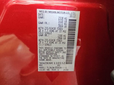 2023 Nissan Murano SV