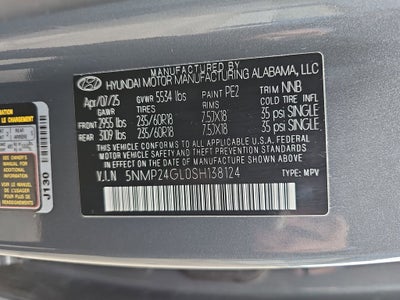 2025 Hyundai Santa Fe SEL