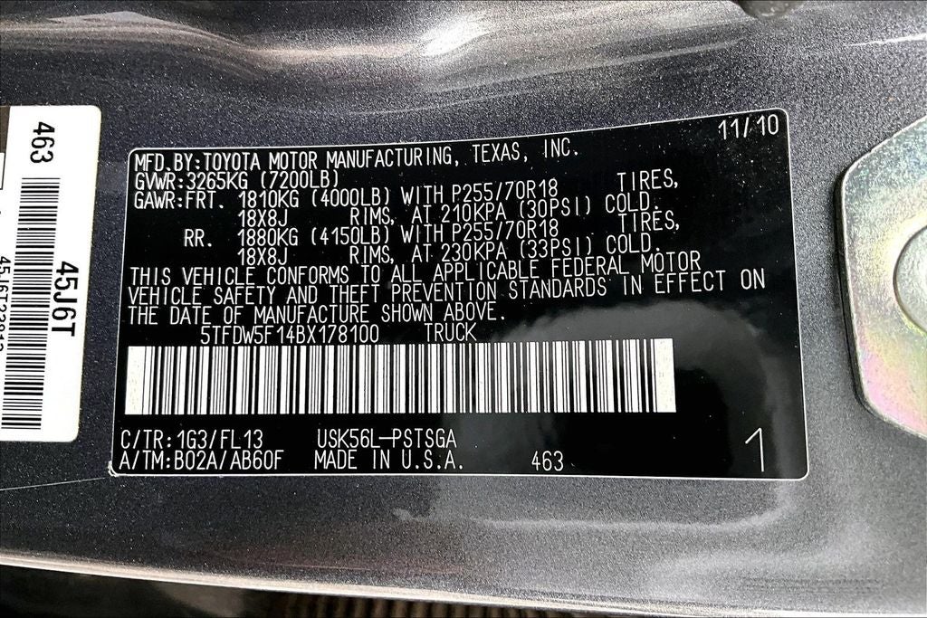 2011 Toyota Tundra Grade CrewMax