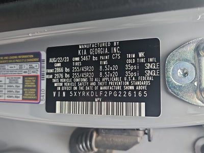 2023 Kia Sorento SX