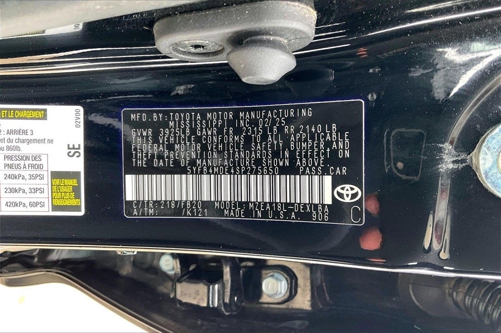 2025 Toyota Corolla LE