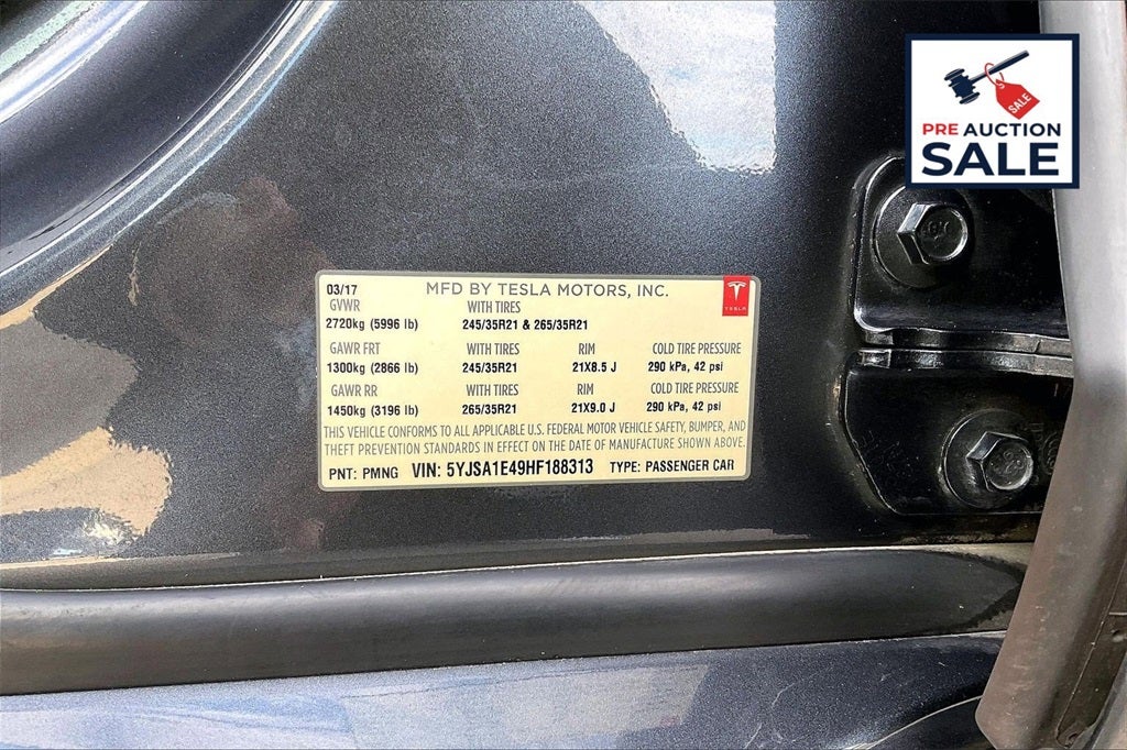 2017 Tesla Model S P100D