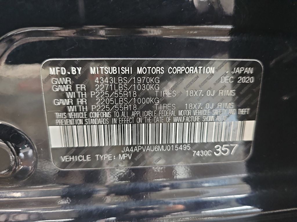 2021 Mitsubishi Outlander Sport 2.0 SE