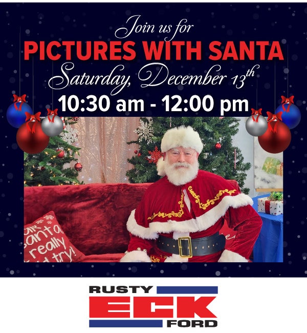 Rusty Eck Ford Visit With Santa Event