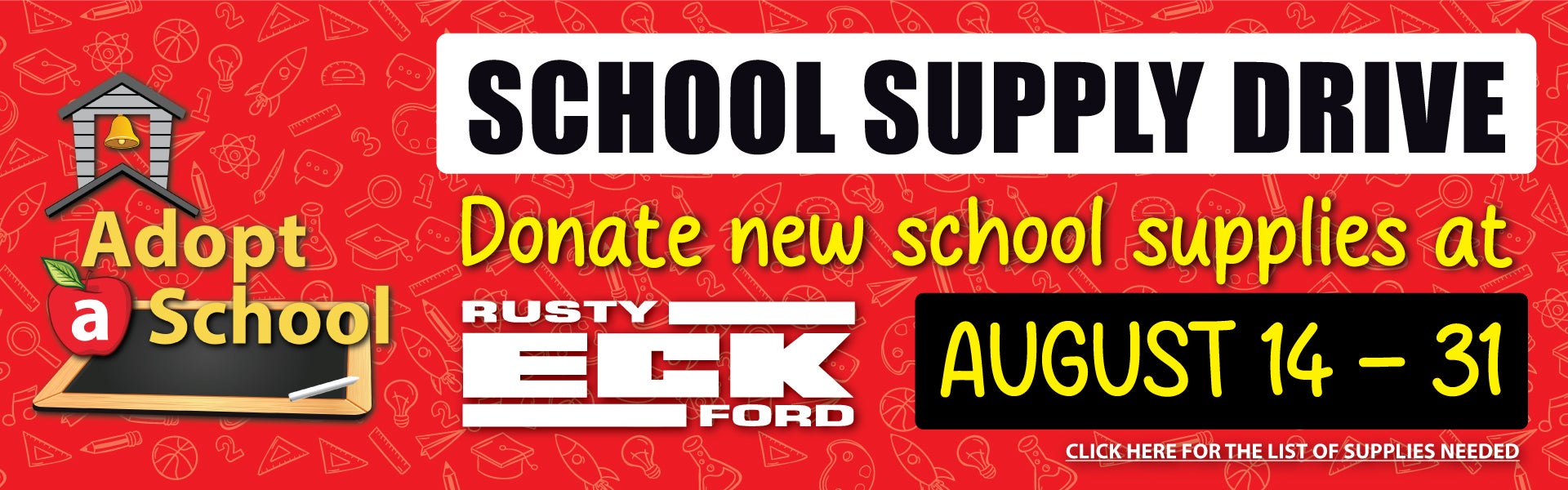 School Supply Drive