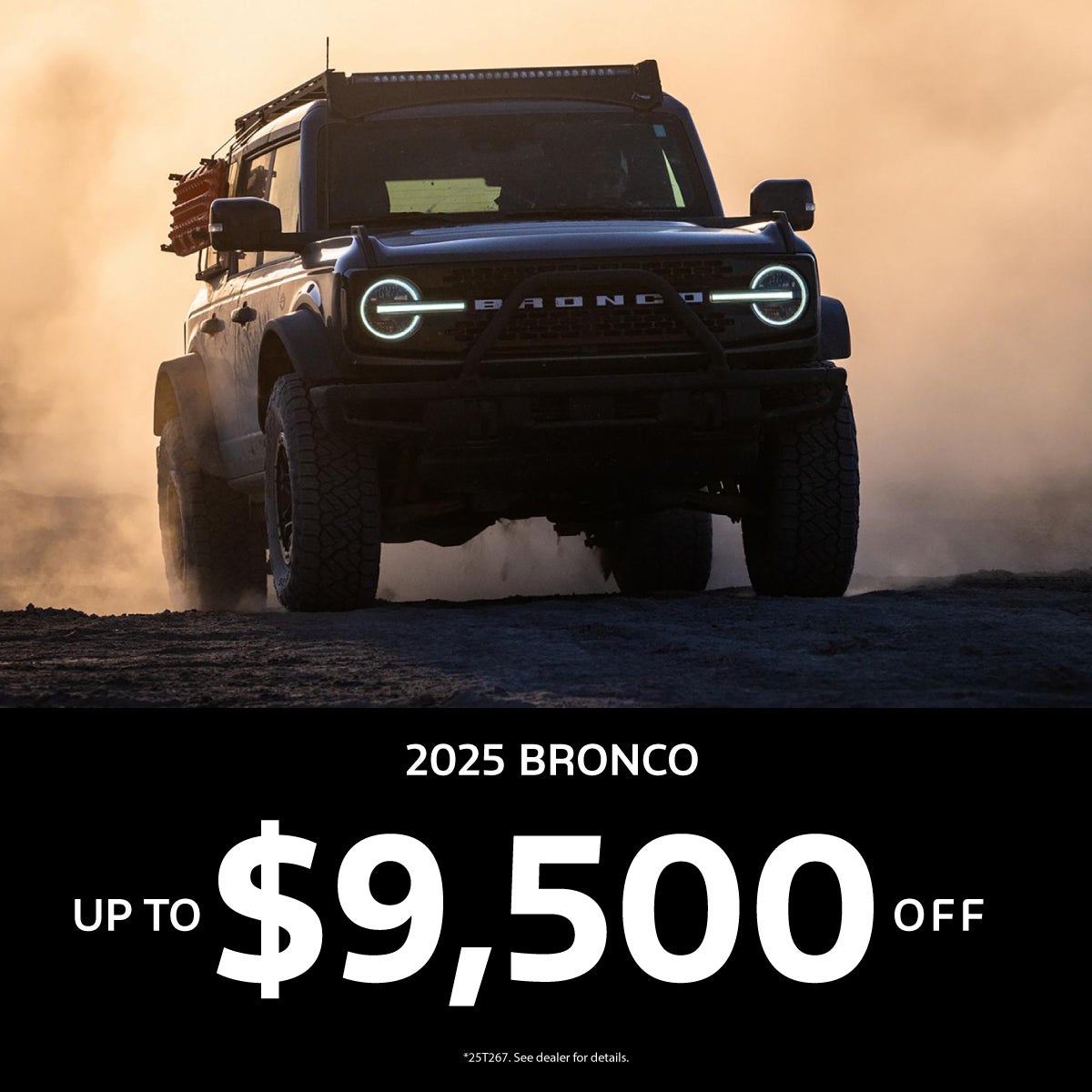 $9500 Off Broncos