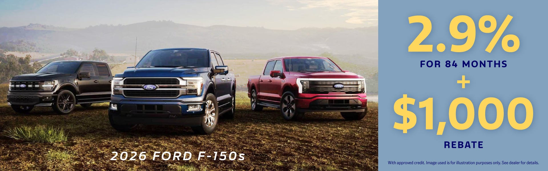 2.9% APR F-150