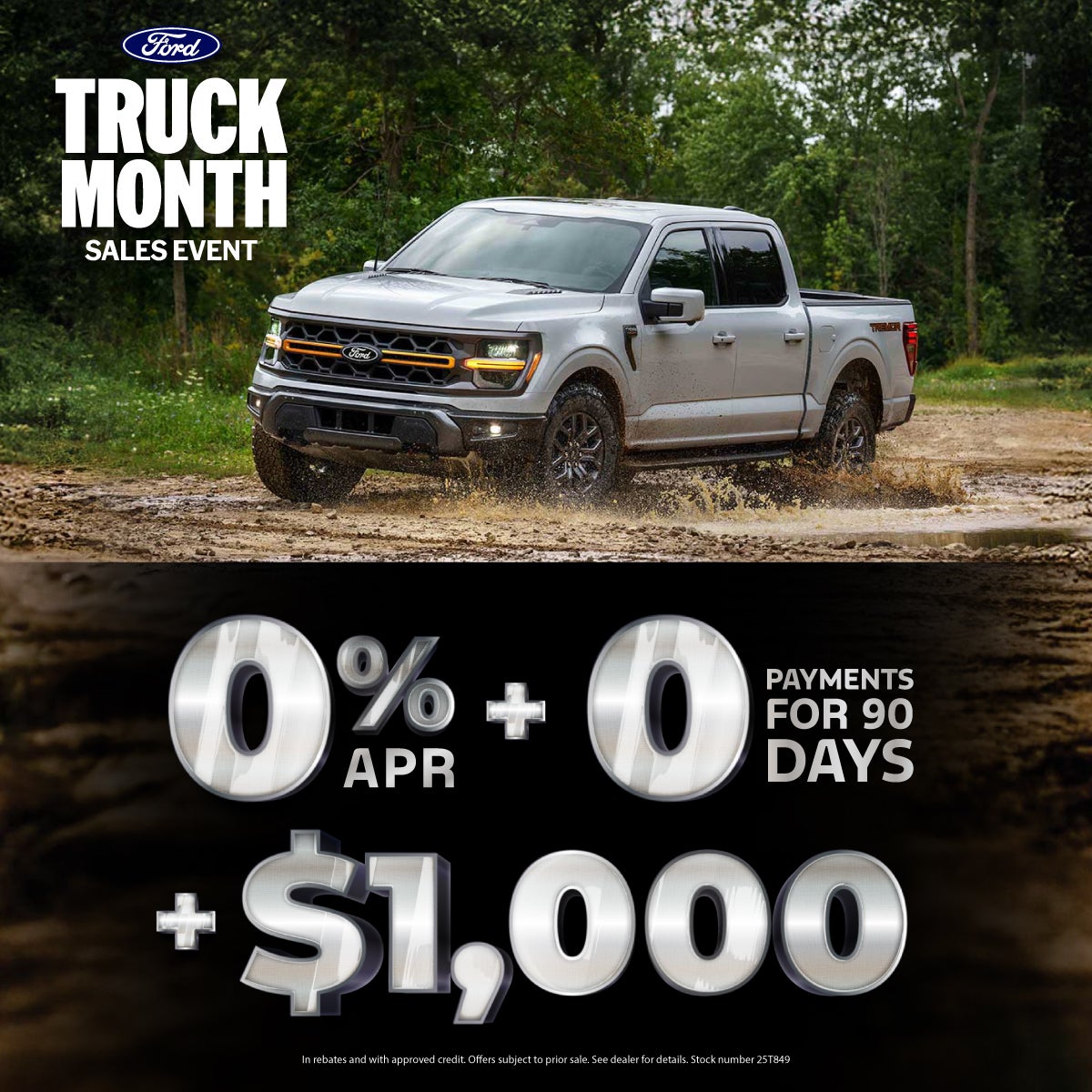 Truck month 0%, 0 Down