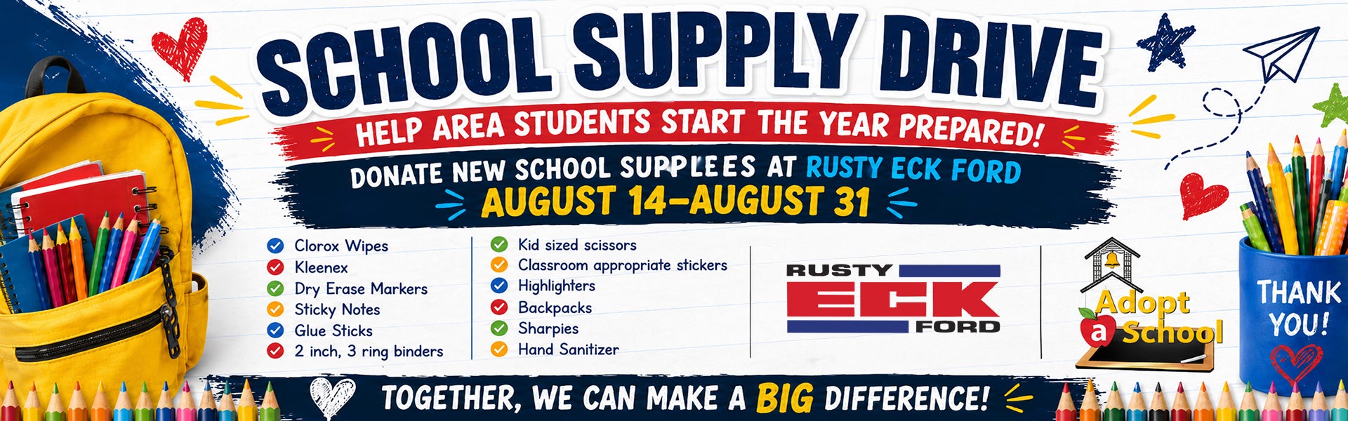School Supply Drive
